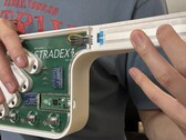 Un'immagine di Stradex1 in posizione di gioco (Fonte immagine: Brady Y. Lin; ritagliata)