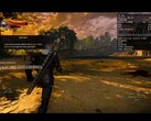 Il sito Witcher 3 gira su macOS 26 Tahoe tramite Crossover e Game Porting Toolkit 3.0 su un MacBook Pro M1 Max. (Fonte immagine: Blendlogic Tech su YouTube)