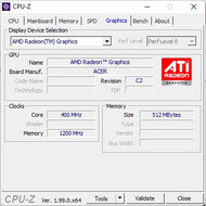 CPU-Z grafica AMD
