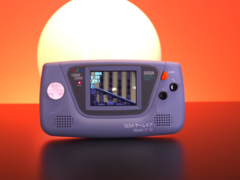 Il SEGA Game Gear personalizzato in questione con molti aggiornamenti sotto il cofano. (fonte immagine: Macho Nacho Productions YT)