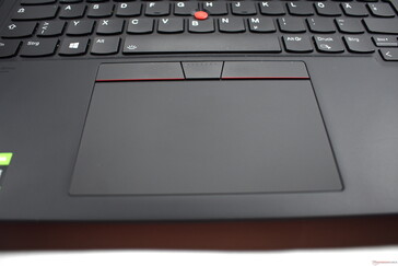 Lenovo ThinkPad X1 Extreme Gen 4: Touchpad