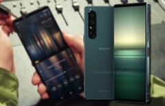 Il Sony Xperia 1 IV potrebbe essere molto simile al predecessore Xperia 1 III. (Fonte immagine: Sony/@OnLeaks/Giznext - modificato)