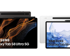 L'intera serie Galaxy Tab S8 supporterà la S Pen di Samsung. (Fonte immagine: Amazon Francia)