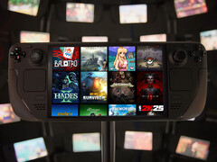 Stardew Valley è il gioco più giocato sulla console portatile nel luglio 2025. Nella foto: un'immagine modificata dello Steam Deck. (Fonte: Valve)