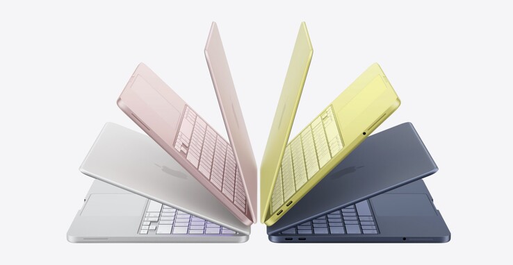 Apple Il MacBook Neo è disponibile in diverse varianti di colore giocose.