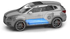 La batteria al sodio di nuova generazione offrirà un'autonomia di 300 miglia (immagine: CATL)