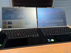 IPS (a sinistra) vs. OLED (a destra)