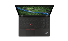 Lenovo ThinkPad P15 Gen 2 - Vista dall'alto. (Fonte immagine: Lenovo)