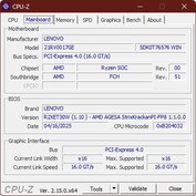 Scheda madre CPU-Z