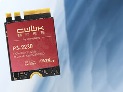 Il CWWK SSD. Immagine promozionale con un gradiente blu-bianco sullo sfondo