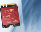 Il CWWK SSD. Immagine promozionale con un gradiente blu-bianco sullo sfondo
