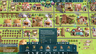 Nella foto: uno screenshot di gioco tratto da The Wandering Village.