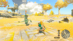 Il combattimento in The Legend of Zelda: Tears of the Kingdom versione Switch 2 (Fonte: Nintendo of America)