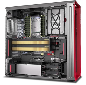 Lenovo ThinkStation P5 - Interno. (Fonte: Lenovo)