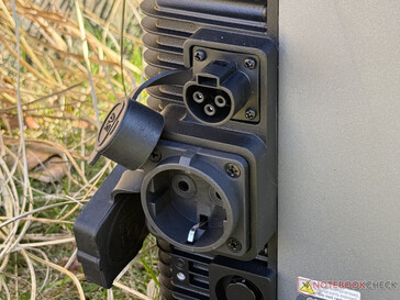 Uscita AC + presa off-grid