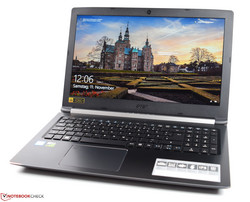 The Acer Aspire 7 A715, provided by Acer Germany.