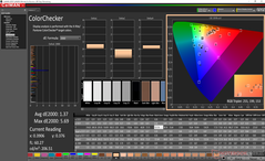 ColorChecker dopo la calibrazione