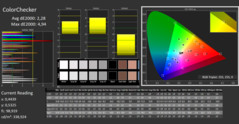 Calman ColorChecker: Spazio colore DCI-P3