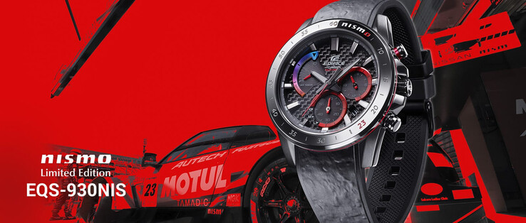 Casio Edifice EQS-930NIS-1A. (Fonte: Casio)