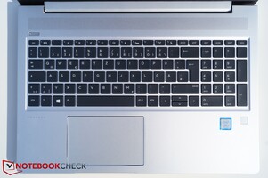 Uno sguardo alla abse della tastiera del ProBook 450 G6.....