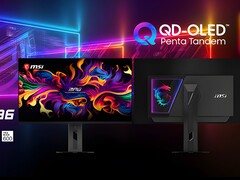 MSI MPG OLED 322URDX36 con pannello QD-OLED di quinta generazione.