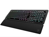 Tastiera meccanica da gioco Turtle Beach Vulcan II XP Air con poggiapolsi morbido rimovibile.