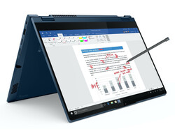 Il Lenovo ThinkBook 14s Yoga ITL (20WE0023GE), unità di prova fornita da Lenovo Germania.