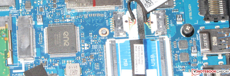 Un secondo SSD NVMe può essere installato.