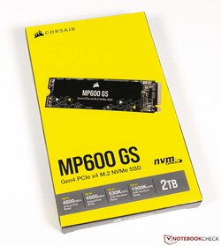 Corsair MP600 GS 2TB, fornito da Corsair Germania