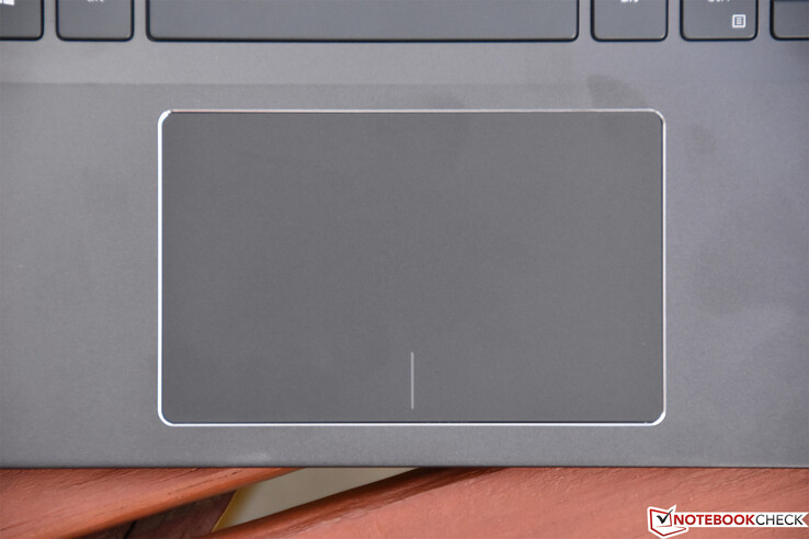 Ci piace il grande touchpad, ma non amiamo i pulsanti integrati.