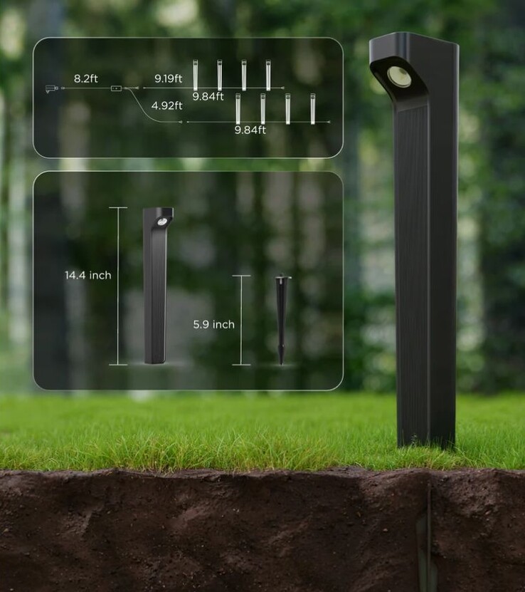 Le luci per vialetti da esterno Govee 2 Lite