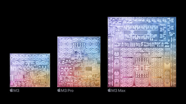 Chip M3. (Fonte immagine: Apple)