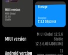 MIUI 12.5.6 su Xiaomi Mi 10T Pro dettagli, prestazioni, durata della batteria, utilizzo della memoria (Fonte: Proprio)