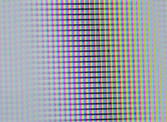 Primo piano di un pannello OLED. (Fonte: Interelectronix)