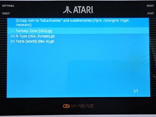 Le ROM nella cartella Games vengono visualizzate in ordine alfabetico dalla scheda SD di Gamestation Go; è possibile creare delle sottocartelle (fonte immagine: Marc Zander, Notebookcheck)