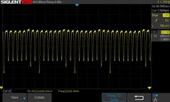 100% di luminosità: 60 Hz PWM (frequenza di aggiornamento di 60 Hz)