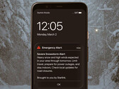 Avviso di emergenza Starlink Mobile