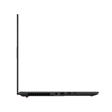 Asus Vivobook Pro 16X - Nero - Porte a sinistra. (Fonte immagine: Asus)