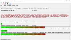 LatancyMon mostra alte latenze nel RedmiBook Pro 15