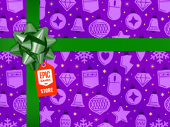 Il prossimo Mystery Game giveaway di Epic Games non contiene indizi sul suo contenuto. (Fonte: Epic Games Store)