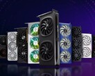 Rendering artistico delle GPU Intel Arc Battlemage. (Fonte: Intel)