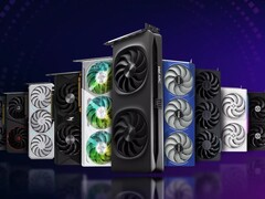 Rendering artistico delle GPU Intel Arc Battlemage. (Fonte: Intel)