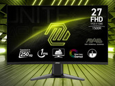 MSI MAG 27C6X è dotato di connettività DisplayPort 1.2 e HDMI 2.0. (Fonte immagine: MSI)