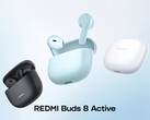 Il Redmi Buds 8 Active è certificato IP54 contro polvere e acqua.