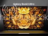 Il presunto Samsung Galaxy Book 3 Ultra. (Fonte: TheTechOutlook)