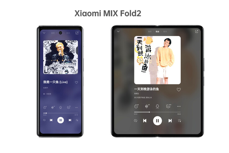 L'ultimo rendering di "Mix Fold 2". (Fonte: Ice Universe via Weibo)