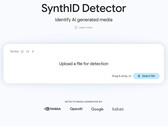 Sito web di Google SynthID Detector