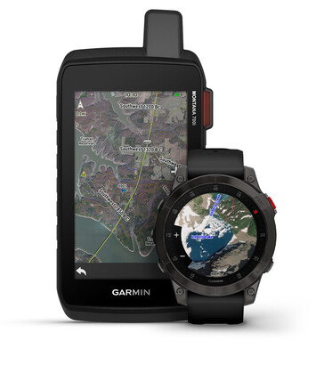 Le immagini satellitari sono disponibili tramite Garmin Outdoor Maps+. (Fonte: Garmin)