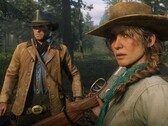 Un'immagine di Red Dead Redemption 2 che mostra Arthur Morgan e Sadie Adler. (Fonte: Rockstar Games)