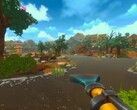 In Fresh Start Cleaning Simulator, i giocatori usano un dispositivo che combina un'idropulitrice e un aspirapolvere per ripulire la natura da ogni tipo di detrito.